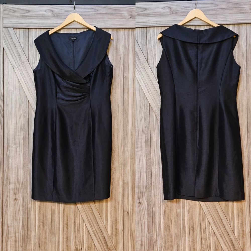 TAHARI Silk Blend Dress